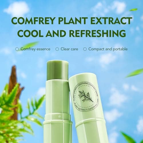 Cooling Balm Stick, Peppermint Soothing Skin Balm - Herbal-Infused Comfort Balm, Travel-Sized 6.5g Twist-Up Stick, Refreshing Sensation for Home & Outdoor Use (#1) — view 3