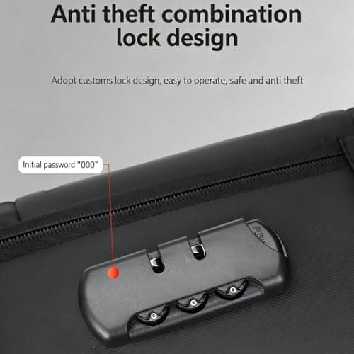 Anti-theft Cabin Bags with Combination Lock, Easyjet Cabin Bag 45x36x20 — view 2
