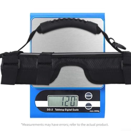 Bicycle Frame Holding Strap Quick Release Oxford Cloth with Adjustable Belt for Travel Case Black Blue(Black) — view 5