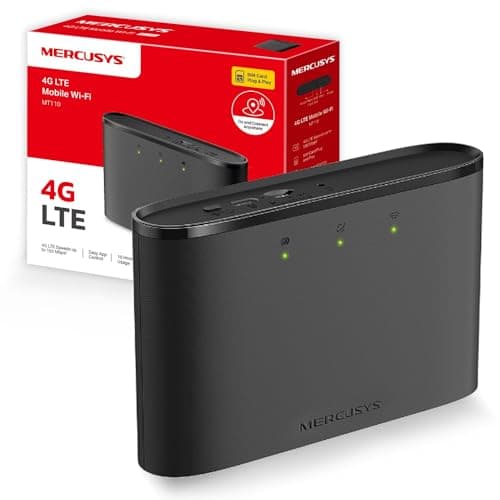 MERCUSYS MT110 Portable WiFi MiFi, 4G Router with SIM Slot, Mobile Hotspot