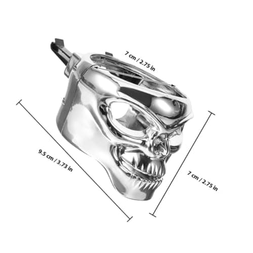 Skull Shape Car Air Vent Cup Holder 2pcs for Beverages and Bottles — view 2