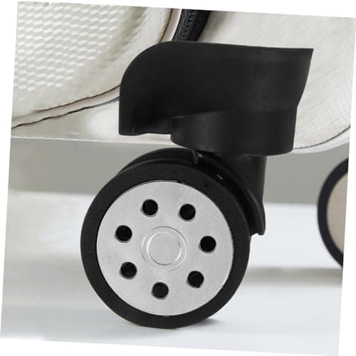 4pcs Black ABS Suitcase Wheel Replacement Silent Swivel Caster — view 5