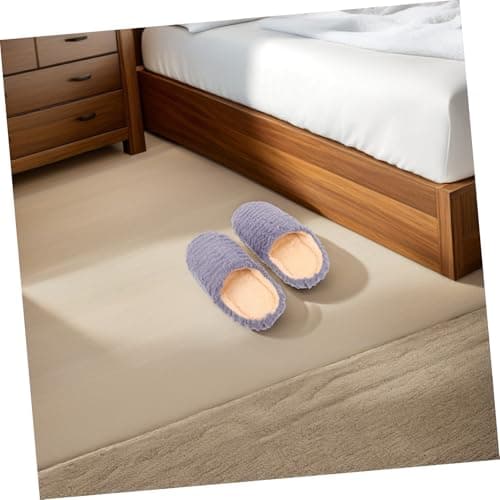 TOYANDONA Couples Soft Sole House Slippers with Warm Lining, Non-Skid — view 5