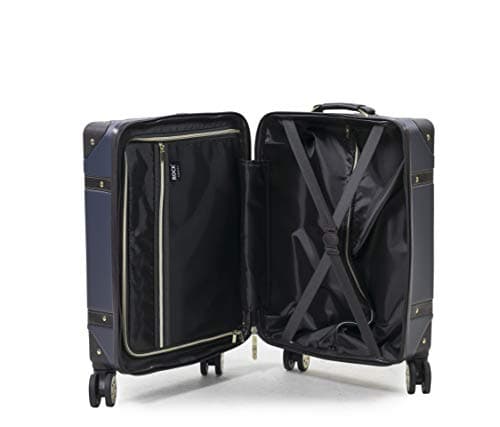 Rock Vintage Medium 57L Hard Shell Suitcase - Cream — view 2