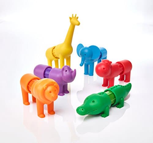 Ludilo Smartmax - My First Safari Animals | Children's Games | Kids Magnets 1 Year To 5 Years | Magnetic Shapes | Educational Toys | Travel Games | Sensory Toys — view 3