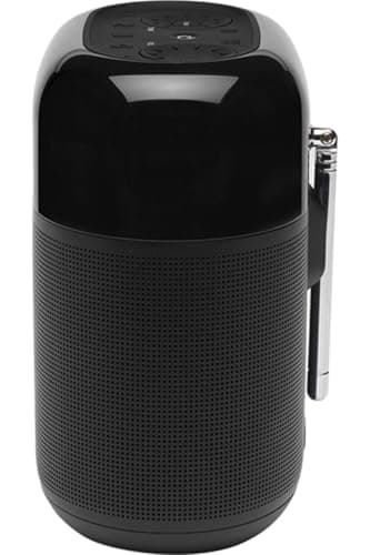 JBL Tuner XL Powerful Portable Radio, Bluetooth Speaker with DAB and FM Radio, 15 Hours of Wireless Music, Black — view 6