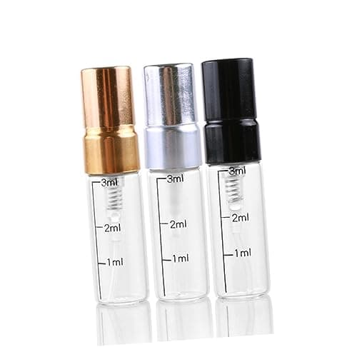 Glass Spray Bottles 3ml 6 Pack Mini Refillable with Scale for Makeup Travel — view 2