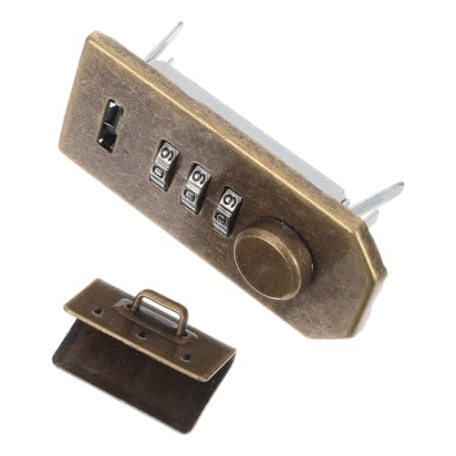 SHINEOFI Digit Keyless Combination Luggage Lock for Suitcases and Travel with Enhanced Durability and Smooth Operation Mechanism, Mini Iron Password Lock for Commuters
