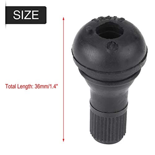 Autoventiel - Tubeless Motorcycle Valve 10Pcs Car Auto Tr412 Wheel Snap in Tire Tyre Valve Stem Dust Cap Rubber Valve Auto Repair Tool — view 2