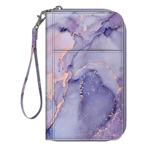 FINTIE Passport Holder Travel Wallet for Family