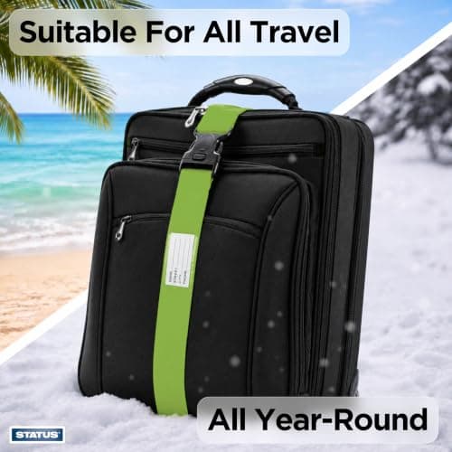 STATUS Green Luggage Strap — view 6