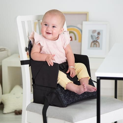 Red Kite Travel Booster Seat - Soft and Comfortable Padded Seat (Black) — view 6