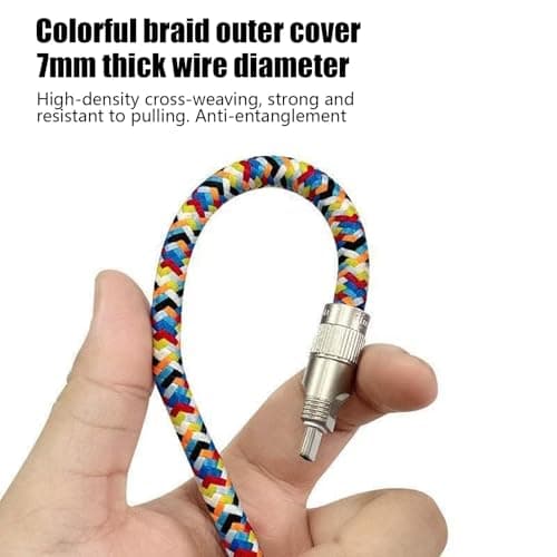 Knowlife Phone Lanyard Anti Theft | Portable Charging Cable,Fast Charger Cable 2-in-1 for Home Travel Tablet Smartwatch, Anti-Theft Smartphone Lanyard — view 4