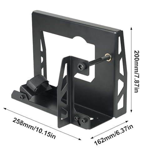 Duty Steel Planer Mounting Bracket with Anti-Vibration Pads — view 3