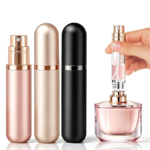 3PCS Perfume Atomiser Perfume Travel Bottle 5ml Atomiser Spray Bottle