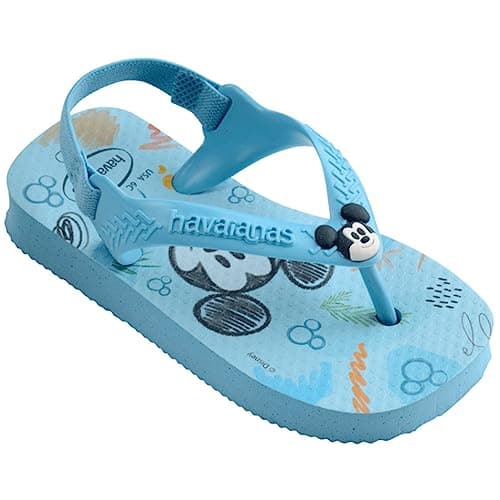 Havaianas Baby Disney Classics II Unisex Baby FlipFlop Lavander Blue 7 UK Child — view 4