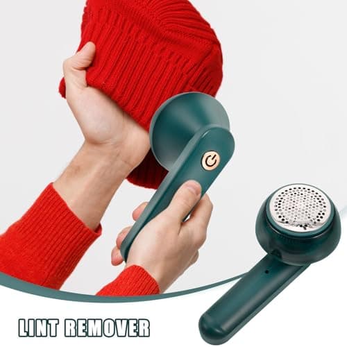 MAGICLULU Electric Clothes Lint Remover with 1200 Ma Rechargeable Battery, Portable Wool Featuring User-friendly Operation and Sturdy Abs Metal Material, for Home Fabric Pilling Removal — view 3