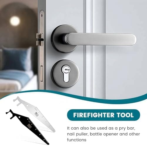 4 Pcs New 2025 Firefighter Tools,Multipurpose Tool,Spring Steel Multitools,Multi Functional Hand Tools, Sturdy and practical Rescue Tool — view 6