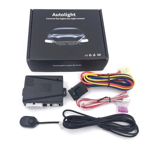 Auto Headlamp Sensor Device - Universal Vehicle Light Control Converter, Smart Headlight Switches System | Automatic Modern Design Car Lighting Modification Equipment For Safe Night Travel Driving