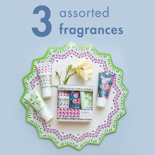 Cath Kidston Hand Creams 30ml x3, 3 Fragrances, Hand Moisturiser, Fits in Pocket, Handbag, Backpack or Toiletry Bag, Beauty Gift For Her, Travel Size, Vegan and Cruelty Friendly (Pack of 2) — view 4
