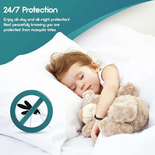 SC Products DEET Free Waterproof Anti Mosquito Repellent Bracelet (12-Pack) — view 5
