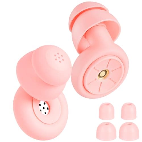 BUTBU Ear Plugs for Sleep, Reusable Noise Reduction Earplugs
