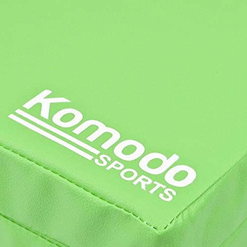 Komodo Tri Folding Yoga Mat 6ft Padded Pilates Floor (Green) — view 6