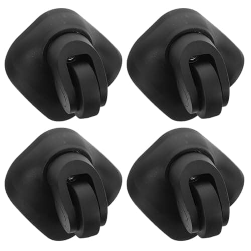 NOLITOY 2pcs Universal Suitcase Swivel Wheels Abs Replacement Luggage Wheels for Carry on Luggage Providing Robust Protection and Flexible Rolling for Travel Suitcases