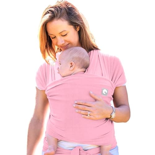 Trekki Pocket Wrap™ Baby Sling Carrier, Newborn to Toddler, Rose