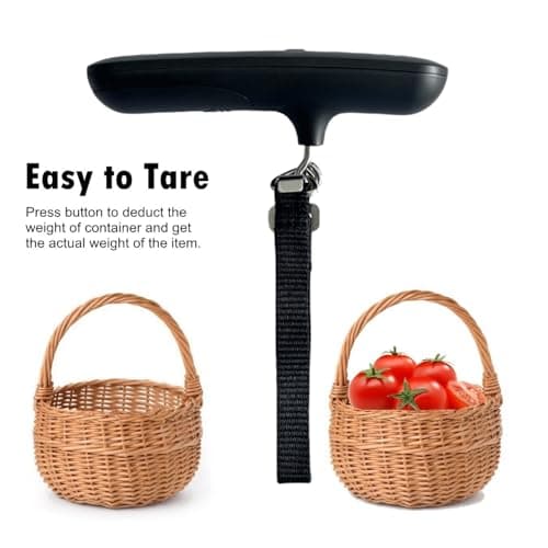 CAMRY Digital Luggage Scale Travel Baggage Scale, 50kg/110lb, Black — view 6