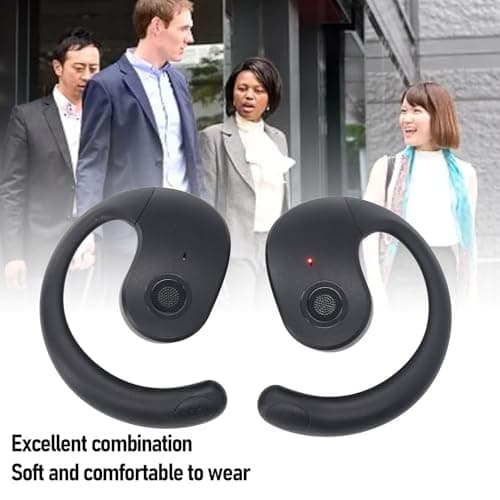 Language Translator Earbuds, Open-Ear Real Time AI Translation Earphones Two-Way Voice Translator Device with Charging Case, for Travel Business — view 4