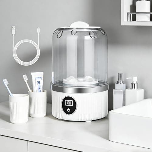 DMJJSD Portable Washing Machine, With a USB mini Washing Machine, 600 g Tragbare Underwear Washing Machines, Suitable for travel camping dormitories (white) — view 2
