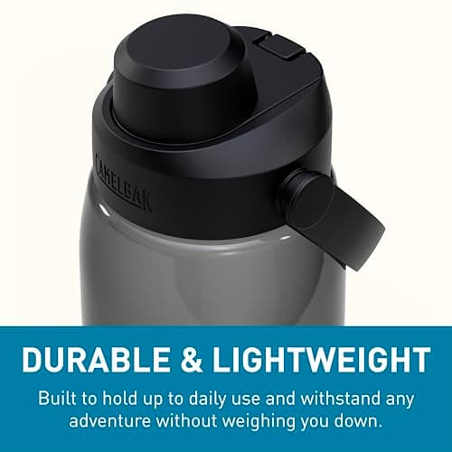 Camelbak THRIVE CHUG 950 ml – bike bottle – leak-proof – soft drinking spout – ideal for on the go – keeps hydrated even on hot days – Charcoal, size: OS — view 5