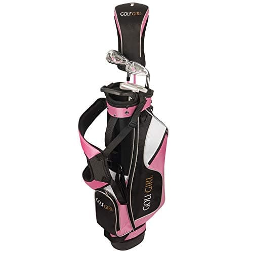 Golf Girl Junior Girls Golf Set V3 with Pink Clubs and Bag, Ages 4-7 (Up to 4' 6), Right Hand — view 2