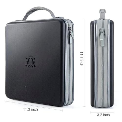 alavisxf xx CD Case, 224 Capacity Hard Plastic Organizer Holder for Car — view 2