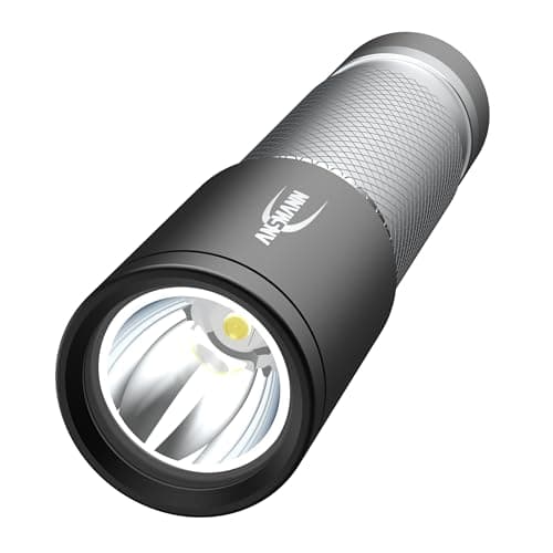 ANSMANN Flashlight, handlamp, LED, Pocket Torch, Aluminium, Silver, 70B — view 4