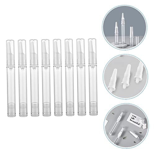 Ipetboom 8 Pack 15ml Plastic Airless Pump Eye Cream Bottles, Refillable Vacuum Containers for Moisturisers and Creams, Portable Cosmetic Dispensers for Travel — view 6