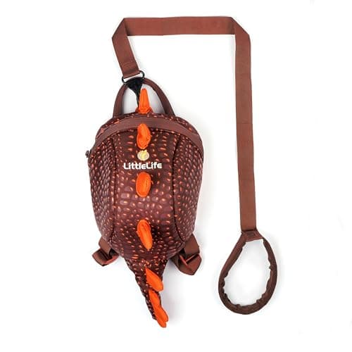LittleLife Animal Toddler Backpack With Safety Rein, Spike The Dinosaur — view 3