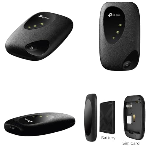 TP-Link 4G Cat4 LTE Travel Mobile Mi-Fi Hotspot, Connection with Up to 10 Devices, Compatible with Most of the Network, Rechargeable/Up to 8 hours life Battery, Easy Management with tpMiFi App(M7200) — view 2