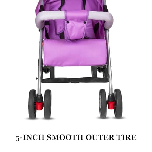 1pcs Baby Stroller Wheel 1 Pair Replacement Rubber Pushchair Wheels — view 3