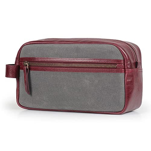 Londo Genuine Leather Travel Toiletry Bag – Makeup, Shaving Organizer, Dopp Kit for Men & Women, Durable & Stylish Travel Accessory — view 2