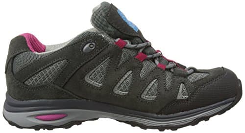 Karrimor Women's Isla Ladies Weathertite Black Pink Uk 7 Low Rise Hiking Boots, Black C Pink, UK — view 6