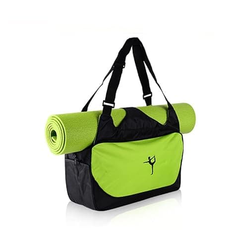 mophrati Sports Duffel Bag Travel Carry Bag Dance Yoga Mat,Green