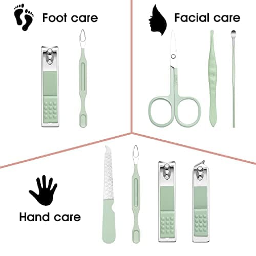 Manicure Set - Professional Travel Nail Clippers Kit — view 4