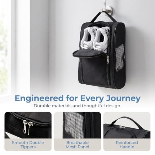 Waterproof Shoe Bag, Portable Unisex Durable Travel Storage — view 3