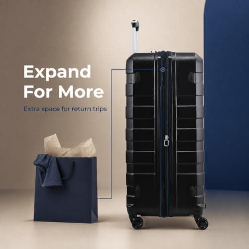 RMW Suitcase Extra Large 30 inch Expandable Hard Shell Check-in Luggage — view 4