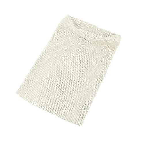 British Army Laundry Bag Genuine Military Surplus Linen Wash Sack White Mesh Net Clothing Storage Bag 80x60cm Army Issue Utility Storage — view 2