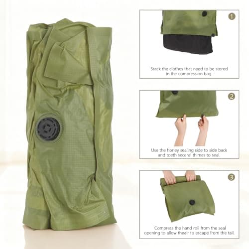 Reusable Fabric Vacuum Bags for Travel Clothes — view 6