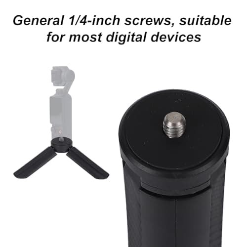 Mini Tripod for DJI Osmo Pocket 3 Portable Tripod Stand Black Mount — view 4
