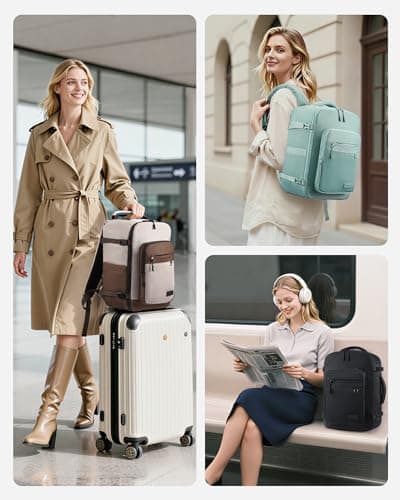 LOVEVOOK Ryanair Cabin Bags 40x30x20 Underseat Travel Backpack — view 2